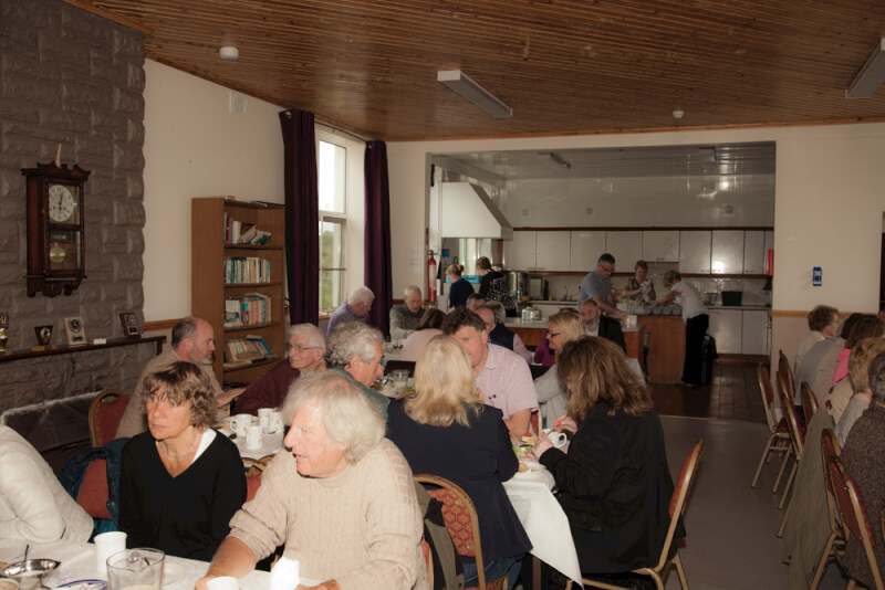 Lunch time at the Sean MacDiarmada Summer School Kiltyclogher Co Leitrim