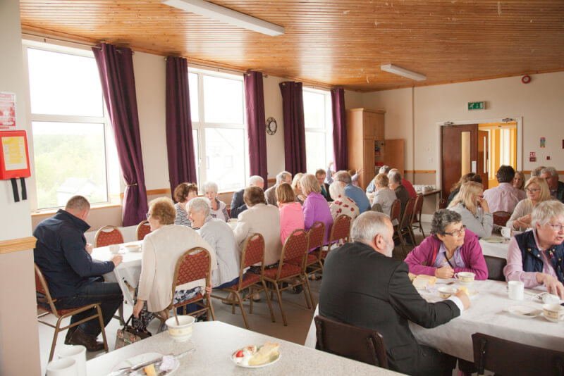 Lunch time at the Sean MacDiarmada Summer School Kiltyclogher Co Leitrim