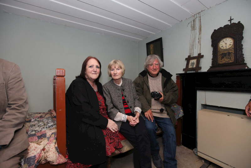 Family members in SeÃ¡n MacDiarmada's house Kiltyclogher Co Leitrim
