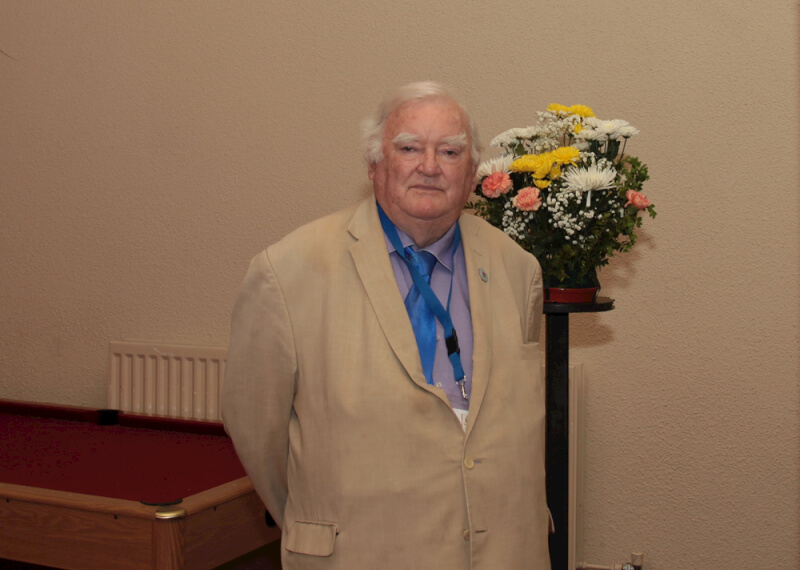 Tim Pat Coogan speaking at Sean MacDiarmada Summer School in Kiltyclogher Co Leitrim