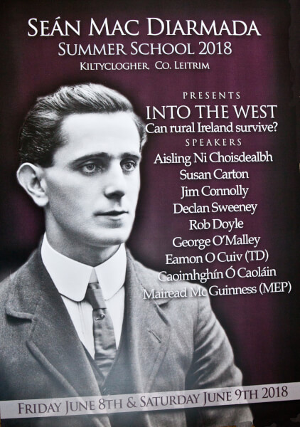 Seán Mac Diarmada Summer School 2018 Poster