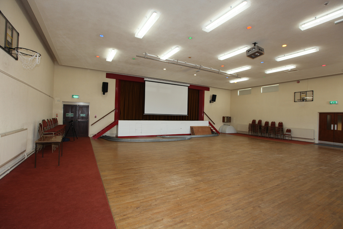 Community Centre with Cinema Screem