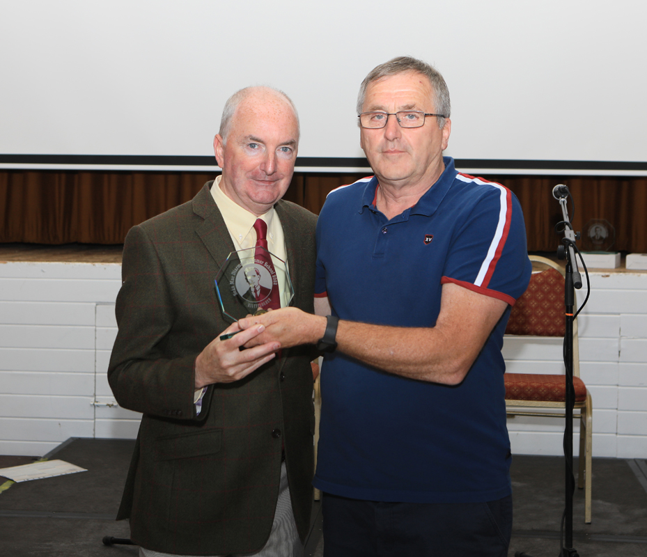Tommie Gorman with Pat Fox