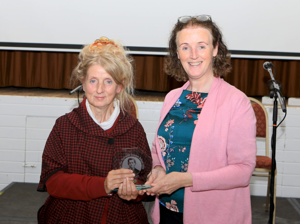 Patricia McCaffrey with Regina Fahey